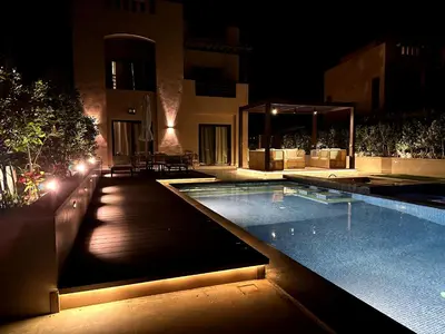 Gallery image of Luxurious Villa with Infinity Private Pool & Jacuzzi over Sabina Island's Lagoon in Hurghada