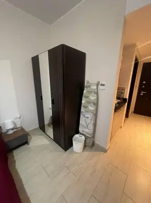 a room with a bathroom with a toilet in it at 3316- Awesome Garden view studio in Al Dau Heights in Hurghada