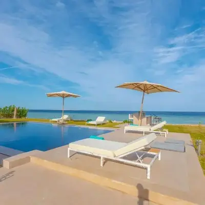 Royal Villa on the beach