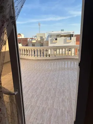 a view from a window of a building at Tulip residence villa 1 in Hurghada