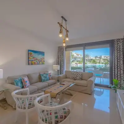 Chic 2 BR poolside Apartment at G-crib El Gouna