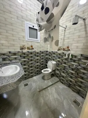 a bathroom with a toilet and a sink at TibaHouse in Luxor