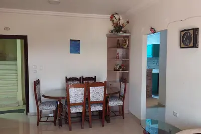a dining room with a table and chairs at Hurghada Concierge at Casablanca Resort in Hurghada