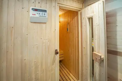 a wooden hallway with a boiler on the wall at Renaissance Nile Cruise - Every Saturday from Luxor To Aswan for 4 Nights , and every Wednesday from Aswan To Luxor for 3 Nights in Luxor