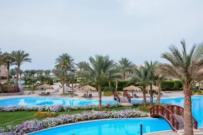 a view of the pool at the resort at Palma Resort Hurghada in Hurghada