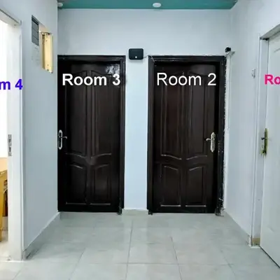 room2 a room in Hostel of 4 rooms