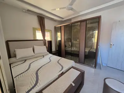 a bedroom with a bed in a room at Redsea - Hrghada - Arabia in Hurghada