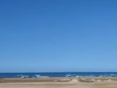 a group of planes sitting on the beach at Luxuries Studios and apartments in Oasis Marina ,Hurghada in Hurghada