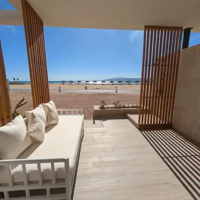Beachfront Somabay Cabana Steps From Sea & Pool