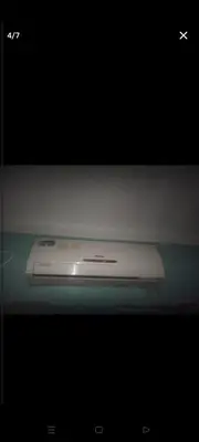 a television sitting on top of a table at قنا الشؤن in Qena