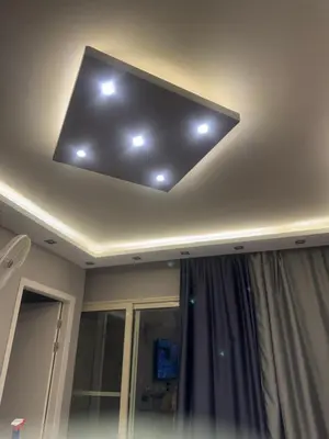 a light on the ceiling of a room at Veranda resort in Hurghada