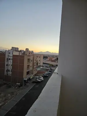 a view of a city street from a building at Sky View in Hurghada
