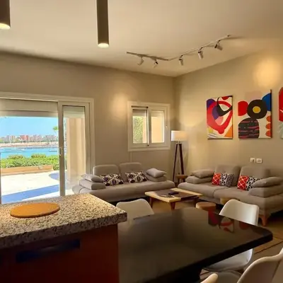 Scenic 2BR Ground Floor - Free Pool& Lagoon Access In ElGouna