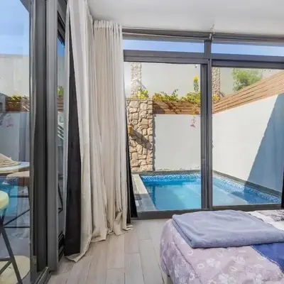 Exclusive Heated Pool Chalet for a Luxury