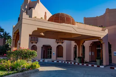 a building with a dome on top of it at Continental Hotel Hurghada in Hurghada