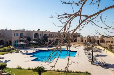 a view of the pool at the resort at Nubian Village Sky, Hurghada in Hurghada