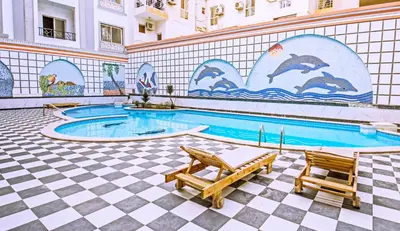 Gallery image of Rare New Marina Hotspot With Fast Free WIFI, Balcony & Pool - Western Standards - Sheraton Plaza 414 in Hurghada