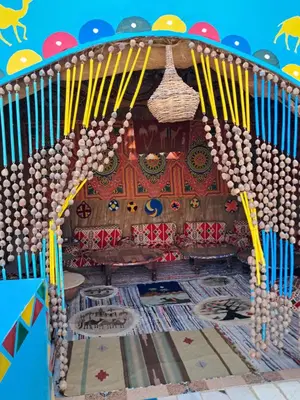 a carnival ride at a carnival park at Lawanda Nubian B&B in Aswan